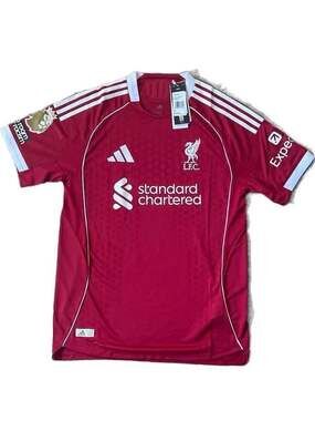 Adidas Liverpool FC 2025/26 Home Authentic Player Edition Jersey